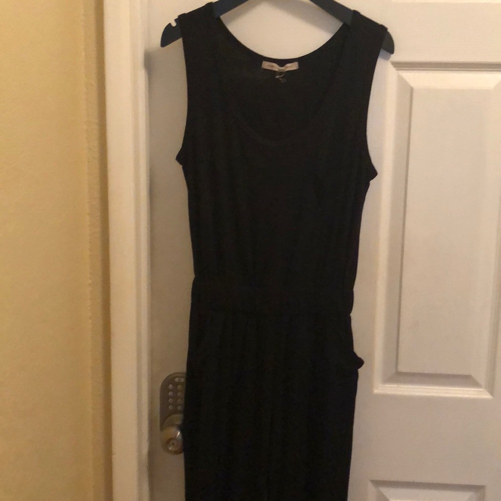 Black jumpsuit with pockets